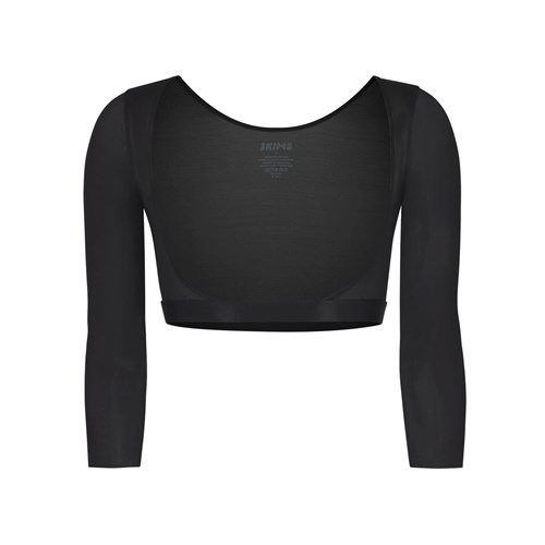 SKIMS Barely There Open Bust Arm Shaper Onyx | 5276943-FO