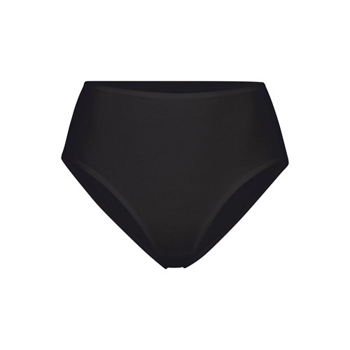 SKIMS Bavlněné Jersey Full Brief Soot | 2483670-CL