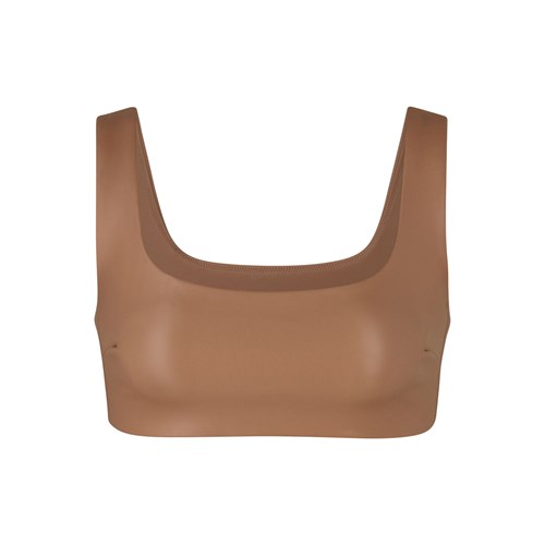 SKIMS Faux Læder Bralette Sienna | 9380514-FA