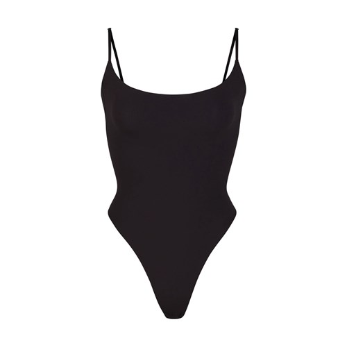 SKIMS Fits Everybody Cami Bodysuit Onyx | 6258940-MS