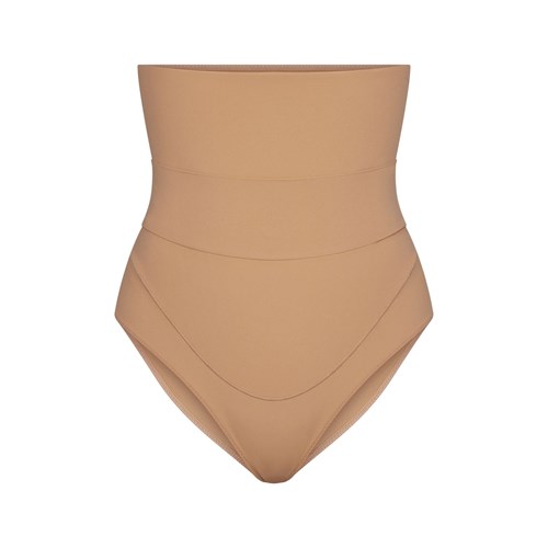 SKIMS Fits Everybody Maternity High-waisted Brief Ochre | 4125367-SU