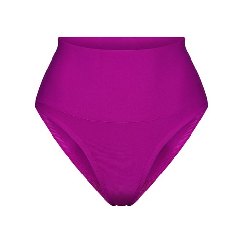 SKIMS Knit Beachwear High-waisted Bottom Lollipop | 9463018-WN
