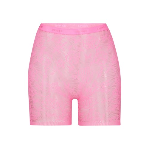 SKIMS Knit Krajkové Boxerské Krátké Azalea | 0438921-QB
