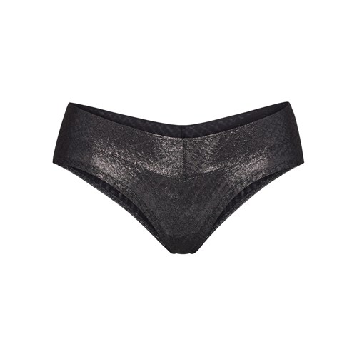 SKIMS Logo Mesh Foil Hipster Onyx | 4278165-RZ