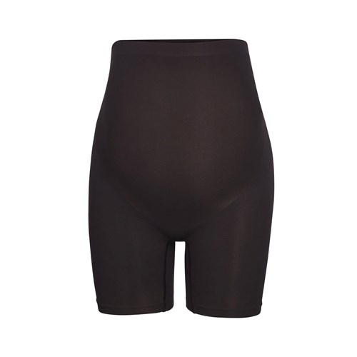 SKIMS Maternity Sculpting Krátké Mid Thigh Onyx | 3096518-QN