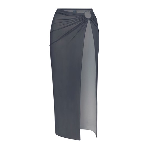SKIMS Mesh Long Sarong Gunmetal | 1826039-YH