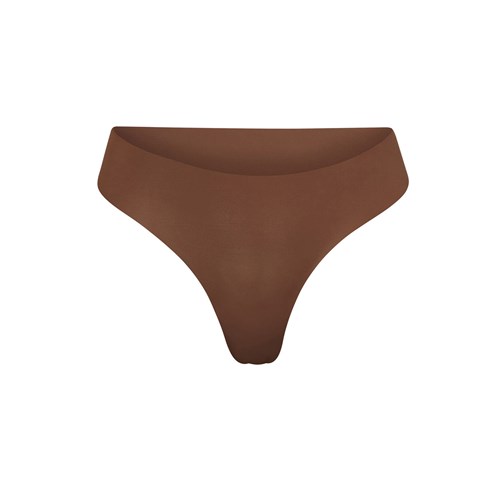 SKIMS Naked Dipped Tanga Jasper | 0538172-JI