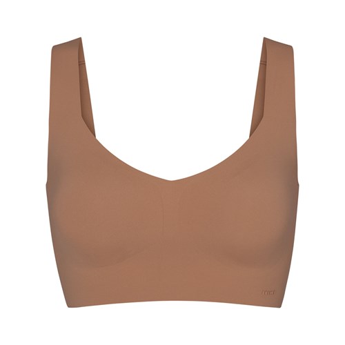 SKIMS Naked Plunge Longline Bra Sienna | 6384901-DM