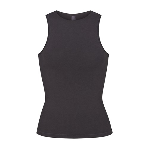 SKIMS Outdoorové Mock Neck Tank Ash | 3758904-MD