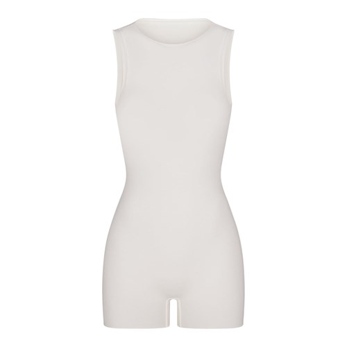SKIMS Raw Edge Onesie Marble | 5618493-ZT