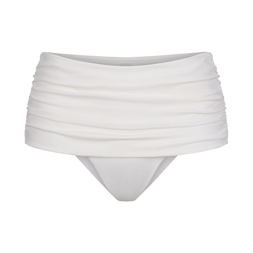 SKIMS Shaping Swim Fold Over Bikiny Bottom Marble | 6485923-LT