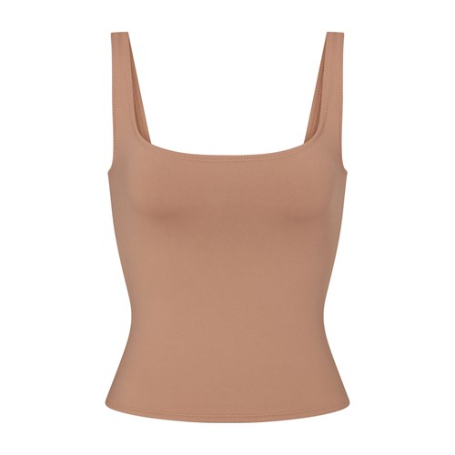 SKIMS Shaping Swim Tank Bikiny Top Sienna | 4827615-AV