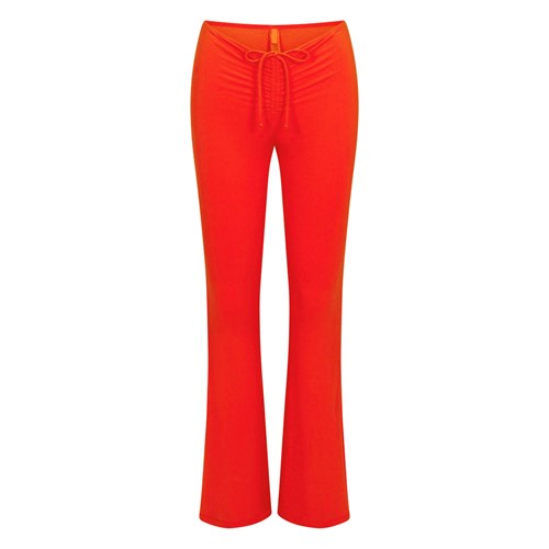 SKIMS Soft Lounge Ruched Pant Fire | 8065347-DS