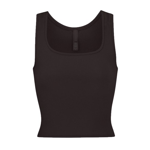 SKIMS Soft Lounge Tank Onyx | 5436972-YS