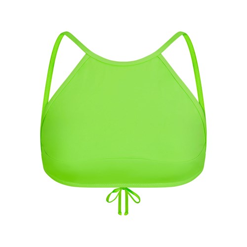SKIMS Swim High Neck Top Zelene | 4631789-EZ