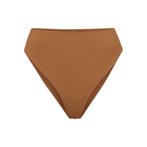 SKIMS Swim Mid Pasem Bottoms Almond | 2815630-HP