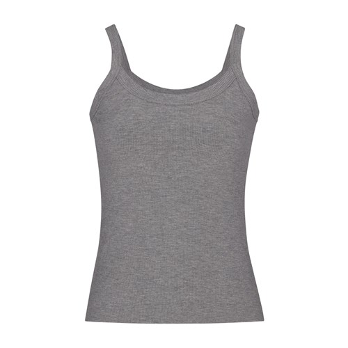 SKIMS Utility Sportovní Scoop Tank Šedé | 4630215-DM